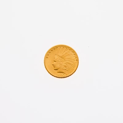 Lot 27 - United States. 1910 Indian Head Eagle. Brilliant Uncirculated.