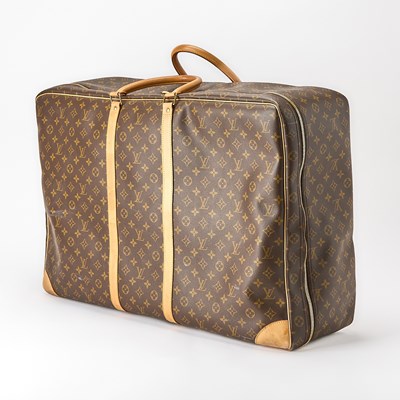 Lot 125 - Large Louis Vuitton Soft-Side Suitcase
