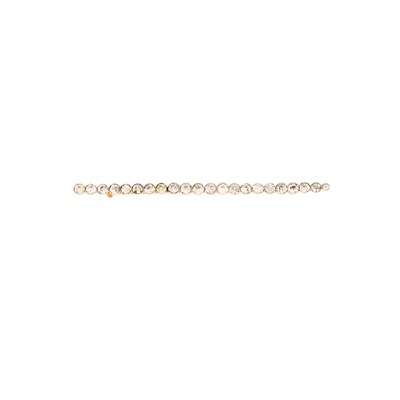 Lot 1097 - Antique Platinum, Gold and Diamond Bar Pin