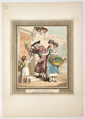 Lot 112 - The Cries of London by Thomas Rowlandson