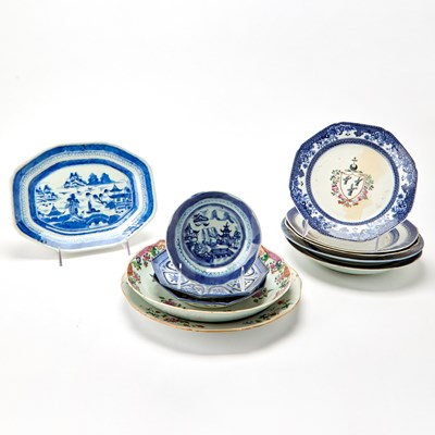 Lot 73 - Group of Chinese Export Porcelain Articles
