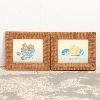Lot 229 - Two Framed Photoreproduction Paintings of Fruit