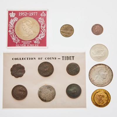 Lot 179 - Multiple Countries. Group of World Coins, Silver and Base Metal Coins and Medals. Grades Vary.