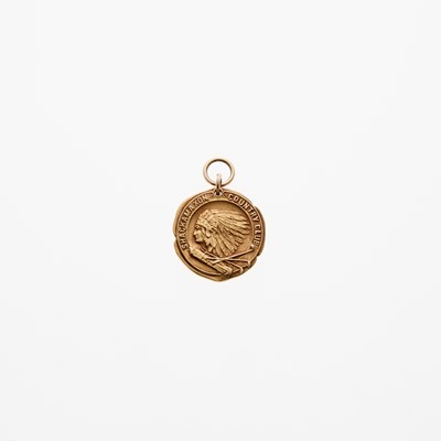 Lot 110 - United States. 1919 Shackamxon Country Club Golf Tournament Medal. Gold. Mint State. 17.5g. 30mm.