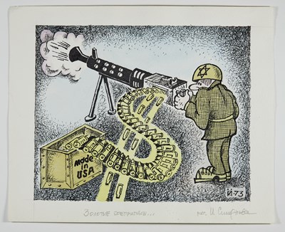 Lot 188 - A group of Soviet propaganda illustrations