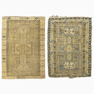 Lot 216 - Two Kuba Rugs