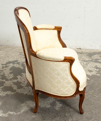 Lot 33 - Louis XV Style Walnut Upholstered Settee