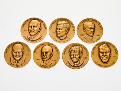 Lot 130 - United States. Group of Medals Commemorating Aerospace Organizations & Achievements. Grades Vary.