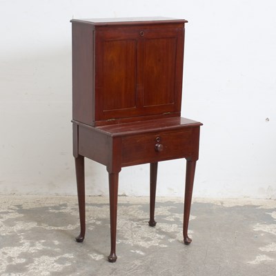 Lot 124 - American Mahogany Secretaire Desk