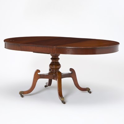 Lot 163 - George IV Rosewood Crossbanded Mahogany Extension Dining Table