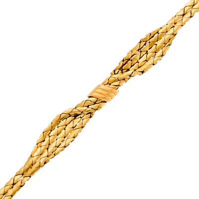Lot 1167 - Gold Bracelet