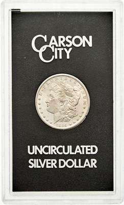 Lot 43 - United States. 1884-CC Morgan Dollar, GSA Hard Pack. Mint State.