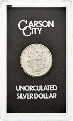Lot 45 - United States. 1884-CC Morgan Dollar, GSA Hard Pack. Mint State.