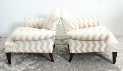 Lot 35 - Pair of Upholstered Club Chairs