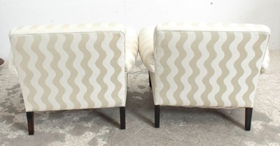 Lot 35 - Pair of Upholstered Club Chairs