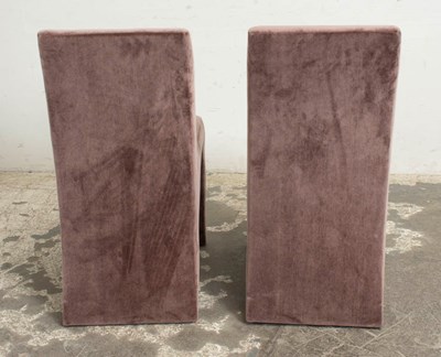 Lot 31 - Pair of Dialogica Upholstered Side Chairs