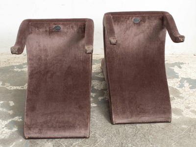 Lot 31 - Pair of Dialogica Upholstered Side Chairs