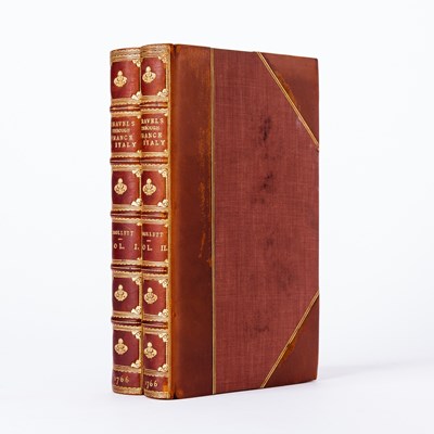 Lot 149 - First edition of Smollett's Travels Through France and Italy