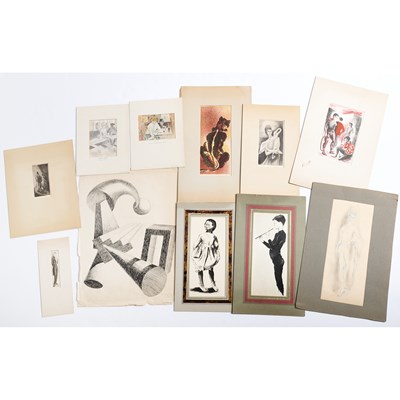 Lot 263 - Group of Prints and Drawings by Beatrice Dabney Adams