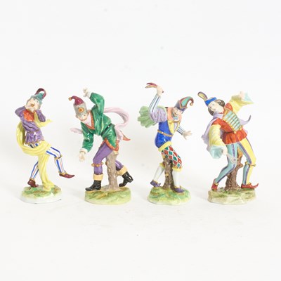 Lot 87 - Four Volkstedt Porcelain Figures