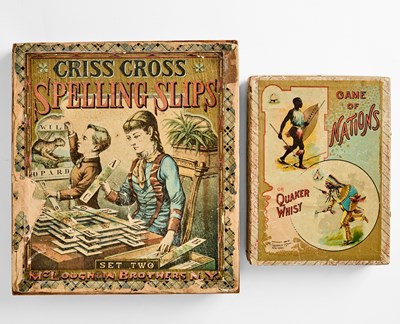 Lot 310 - Two games from the McLoughlin Bros