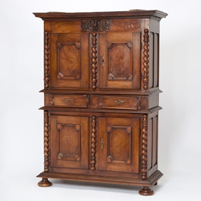 Lot 172 - Louis XIII Walnut Buffet de Corps