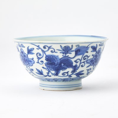 Lot 198 - A Chinese Blue and White Porcelain Bowl