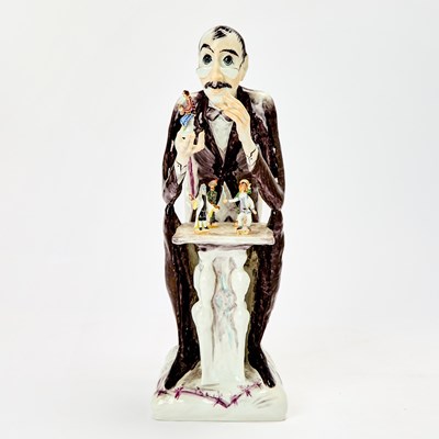 Lot 167 - Meissen Porcelain Figure Group, The Collector