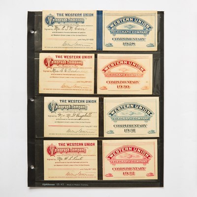 Lot 215 - United States. Group of 19th and 20th Century Telegrams. Conditions Vary.