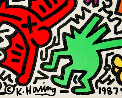 Lot Keith Haring