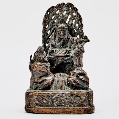 Lot 85 - A Chinese Bronze Votive Casting