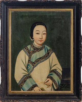 Lot 122 - A China Trade Painting