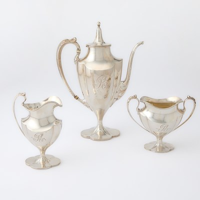 Lot 1157 - International Silver Co. Sterling Silver Demitasse Service