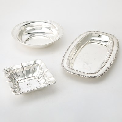 Lot 61 - Three American Sterling Silver Dishes