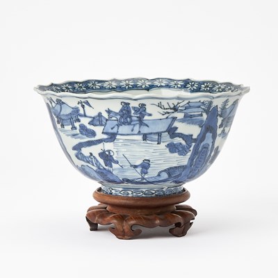 Lot 170 - A Chinese Blue and White Porcelain Bowl