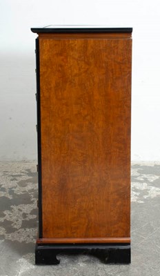 Lot 43 - Asian Inspired Ebonized Tall Chest of Drawers