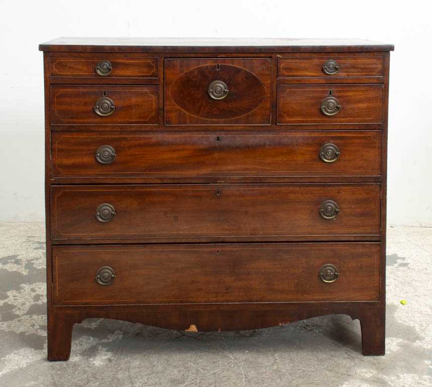 Lot 40 - Georgian Style Chest of Drawers