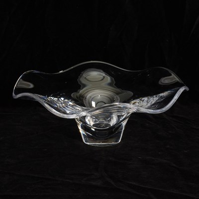 Lot 7 - Orrefors Glass Candy Bowl