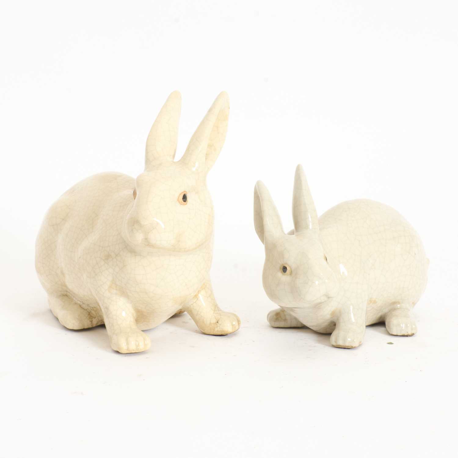 Lot 8 - Two Ceramic Rabbits