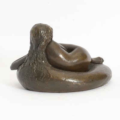 Lot 12 - Bronze Figure of Reclining Nude