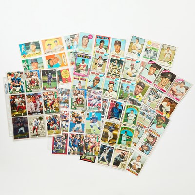 Lot 233 - Group of Sports Cards and Memorabilia. Grades Vary.