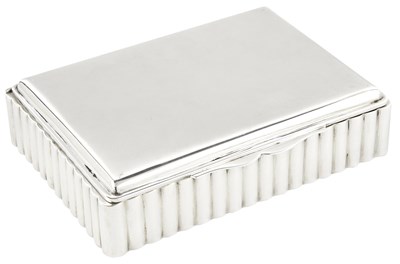 Lot 103 - American Sterling Silver Table Box