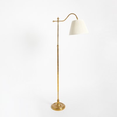 Lot 186 - Brass Task Floor Lamp