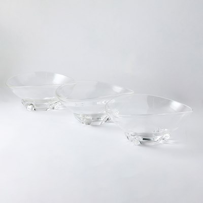 Lot 202 - Group of Three Steuben Glass Bowls
