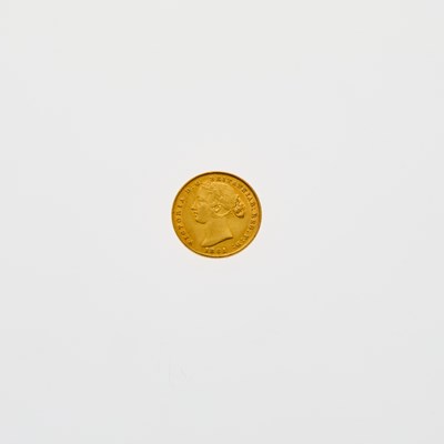 Lot 169 - Australia. 1861 Sovereign. About Uncirculated.