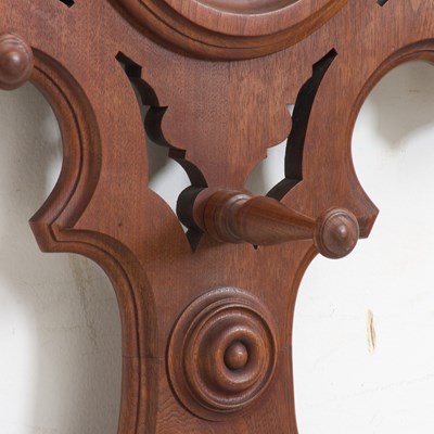 Lot 37 - Victorian Style Mahogany Hall Tree