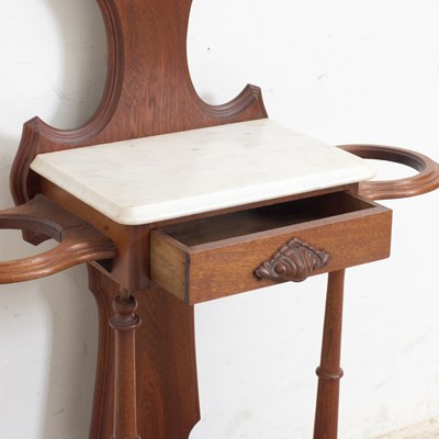 Lot 37 - Victorian Style Mahogany Hall Tree