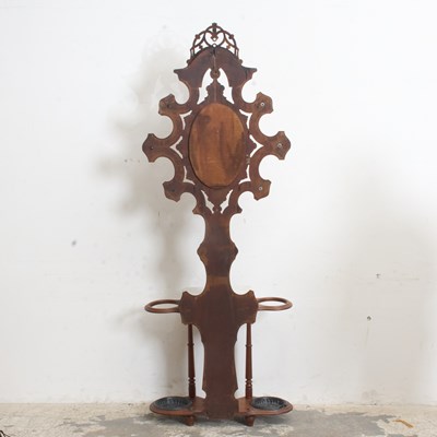 Lot 37 - Victorian Style Mahogany Hall Tree