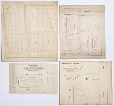Lot 43 - Printed New York real estate auction maps