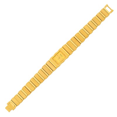Lot 118 - Piaget Gold 'Polo' Wristwatch, Ref. 15201.C 701
